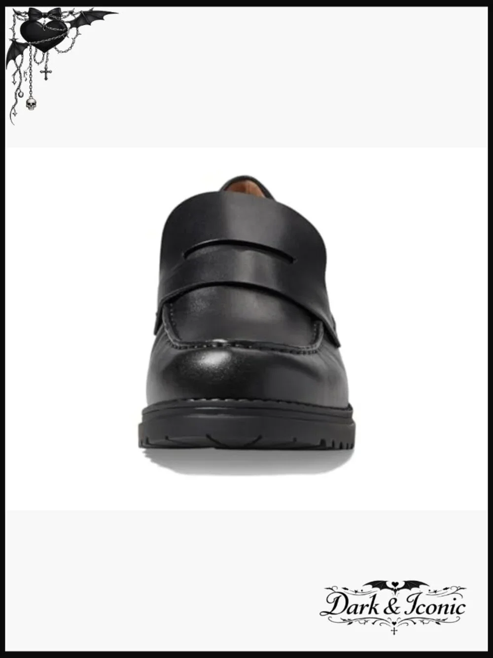 Classic Loafer with Bow Detail - Pull-On Style, Leather Upper, Cushioned Insole - Picture 7 of 7